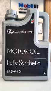 Lexus Motor Oil