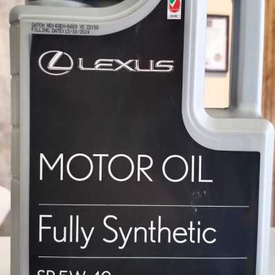 Lexus Motor Oil